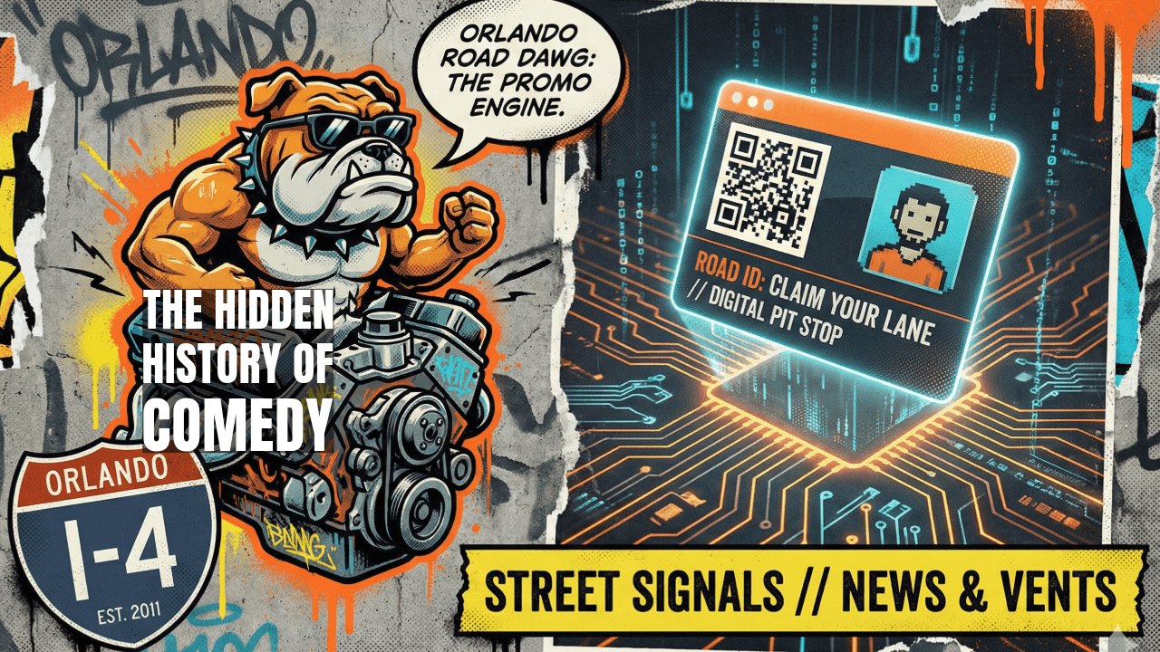 Welcome to the Network: The Orlando Road Dawg is Live